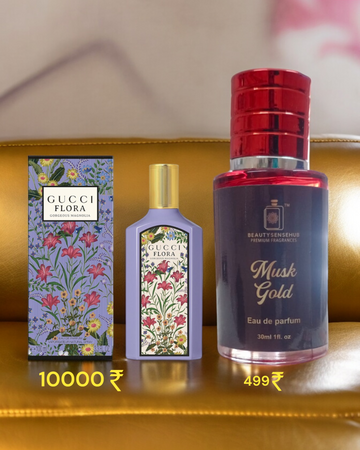 MUSK GOLD PERFUME SPRAY 30ML & 50 ML Eau de Parfum - 30 ML & 50 ML (For Men & Women)